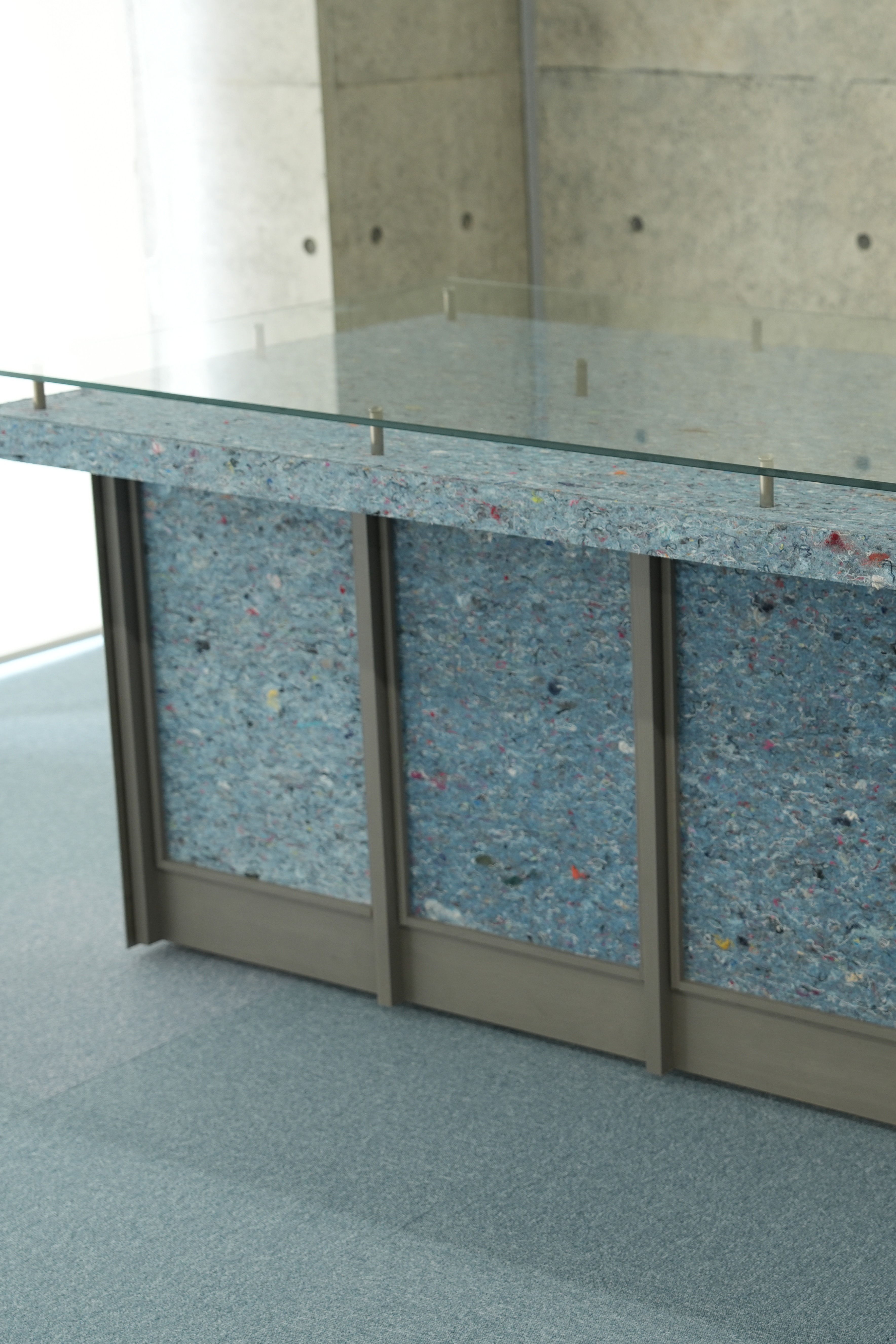 グリーンフラッグの再生繊維フェルト材